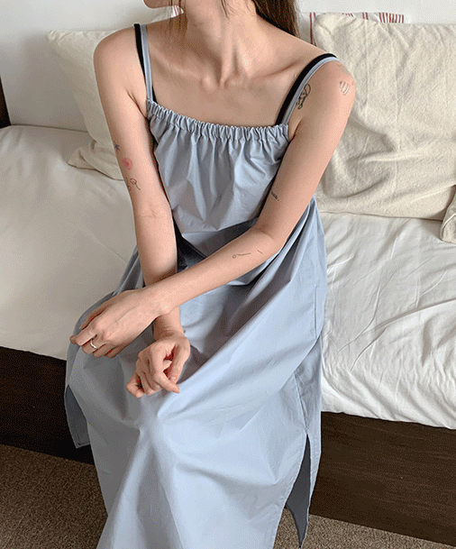 하이플스트랩 dress (3color)